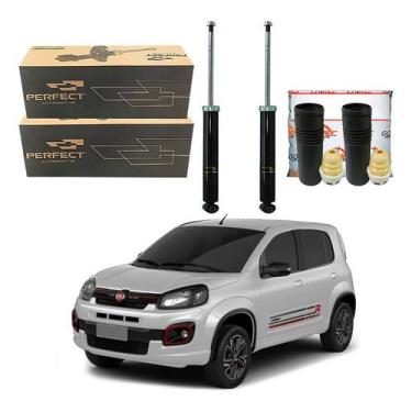 Imagem de Kit Amortecedor Traseiro Uno Sporting 1.3 2017 A 2018 - Perfect