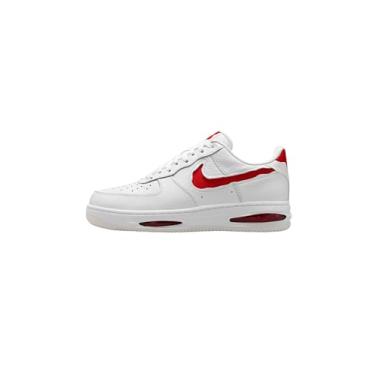 Imagem de Nike Tênis masculino de cano baixo, Branco/vermelho universitário/branco inverno, 10.5 Women/9 Men