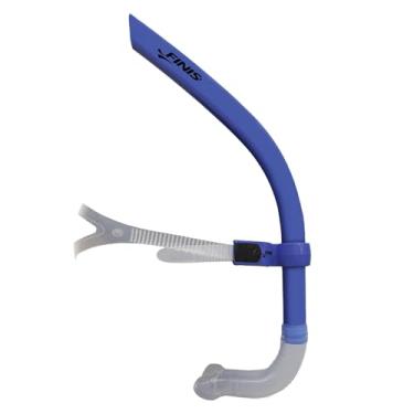 Imagem de FINIS Snorkel de natação Glide Center Mount para adultos - Ajuste ajustável - Técnica e treinamento de resistência - Azul oceano