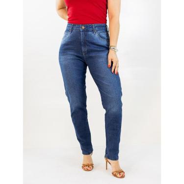 Imagem de Calça Jeans Feminina Plus Size Cigarrete Cintura Alta Anticorpus-Feminino