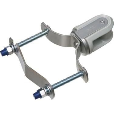 Imagem de Arlington Suporte de fio de porcelana ajustável de aço 610 com grampo de 3,5 cm