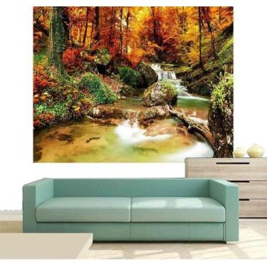 Imagem de Papel de Parede Painel Fotográfico Cachoeira 3D 2M² na 051 - Voce Deco
