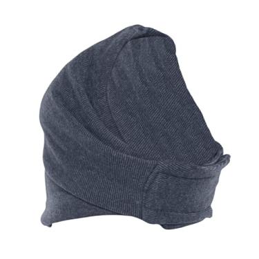 Imagem de predolo Protetor de Orelhas Calmante para Cães, Capa Protetora Anti-Shocking, Confortável e para a Cabeça do Seu Cão, Ideal para Tosar, Secar e, Cinza