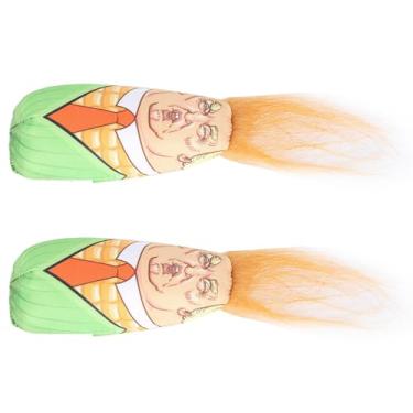 Imagem de Yctze Brinquedo Catnip de Pelúcia para Gato de Estimação, 2 Peças Com Som de Sino, Design de Milho Fofo para Gatos Morder, Chiar e Brincar Com Materiais Seguros e Não Tóxicos (Milho)