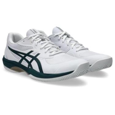 Imagem de Tênis ASICS Game Ff Saibro/Oc - Masculino - Azul/Laranja - tam: 45