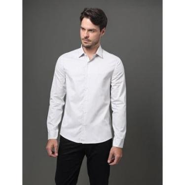Imagem de Camisa Masculina Slim Fio 50 Calvin Klein-Masculino