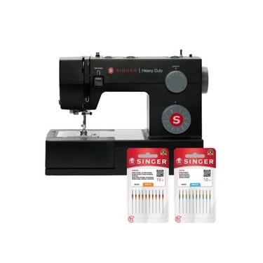 Imagem de Kit Máquina de Costura HD4423 Black e Blisters de Agulhas