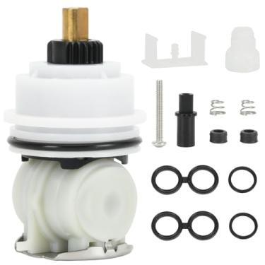 Imagem de RP32104 Conjunto de substituição de cartucho de chuveiro para monitor Delta Série 17 (1998-2005) Cartucho de equilíbrio de pressão de dupla função para válvula de torneira de chuveiro de banheira