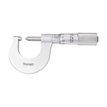Imagem de starrett Parafuso fios micrómetro, simples Dedal, métrica, 1