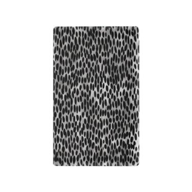Imagem de Wassud Placa de cobertura de interruptor de luz leopardo preto e branco, capas de tomadas duplex, placa de parede, decoração de casa, sala de estar, quarto, decoração
