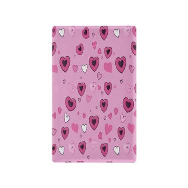 Imagem de Wassud Placa de cobertura de interruptor de luz com padrões em forma de coração, capas de tomadas duplex, placa de parede decorativa, decoração de casa, sala de estar, quarto