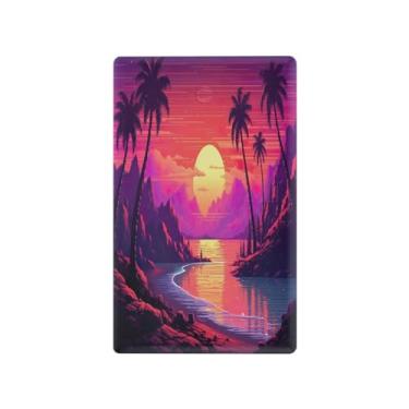 Imagem de Wassud Praia pôr do sol (2) placa de cobertura de interruptor de luz, capas de tomada de interruptor único placa de parede decorativa decoração de casa sala de estar quarto decoração