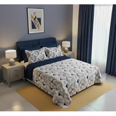 Imagem de Cobre Leito Colcha Lorena King Super King 3 pçs Matelado Dupla Face (Prisma)