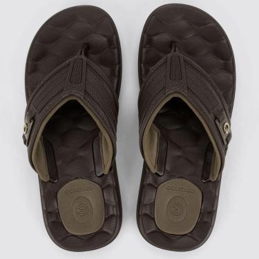 Imagem de Chinelo Masculino Ortopédico Palmilha EVA Cartago Egeu III-Masculino