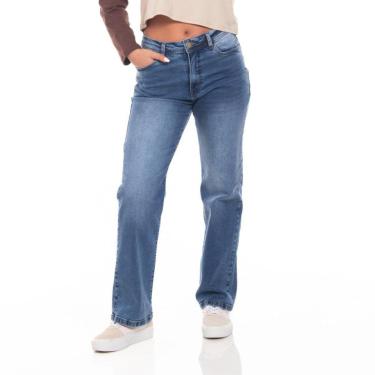 Imagem de Calça Jeans Feminina Freesurf Reta Denin-Feminino