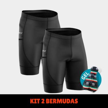 Imagem de Kit 2 Bermudas Masculinas para seu Pedal com Forro em Gel-Masculino