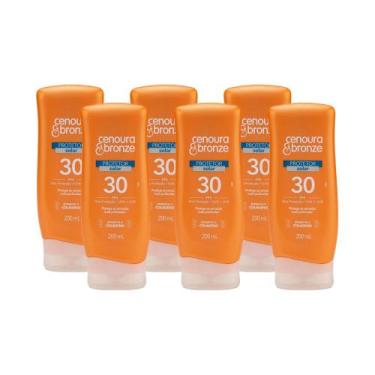 Imagem de Kit Protetor Solar FPS 30 Cenoura e Bronze 200ml - 6un - Cenoura & Bro