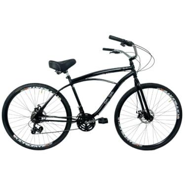 Imagem de Bicicleta Beach Caiçara 29 Freio A Disco 21 Marchas Preto