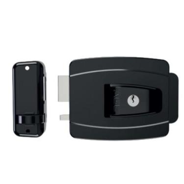 Imagem de Fechadura Eletrica Aglinha Mini 12v Preta 42mm Agl, Preto