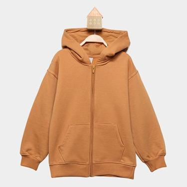 Imagem de Jaqueta Moletom Infantil Hering Casual Com Capuz Menino-Masculino