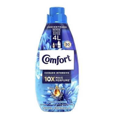 Imagem de Amaciante Concentrado Cuidado Intensivo 1L Comfort, Óleo de Argan, 1L
