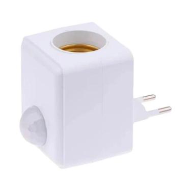 Imagem de Base De Lâmpada LED E27 Com Sensor De Movimento PIR, Adaptador De Soqu