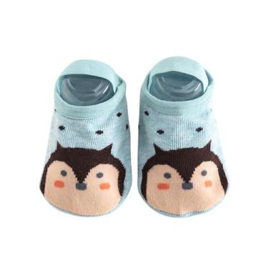 Imagem de Meia Sapatilha Antiderrapante Infantil Pietra Baby Unissex Algodão Con
