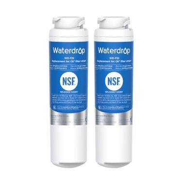 Imagem de Waterdrop Filtro de água de geladeira MSWF, substituição para GE® MSWF, 101820A, 101821B, RWF1500A, pacote com 2