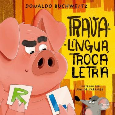 Imagem de Livro - Trava-língua, troca letra