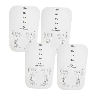Imagem de UxicRuya Conjunto de 4 Peças para Modelar Botas, Palmilhas, Suporte para Botas de Cano Alto, Leve, para Calçados Femininos, Adequado para a Maioria Dos Calçado