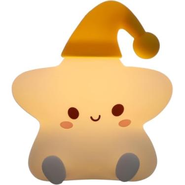 Imagem de Luminária Estrela LED RGB - Toque Mágico e Cores Encantadoras! Especial Para Quartos Infantis