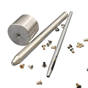 Imagem de 100 peças de ilhós pequenos de mistura de cores para sapatos, roupas, couro, ilhós de lona com ferramentas de fixação