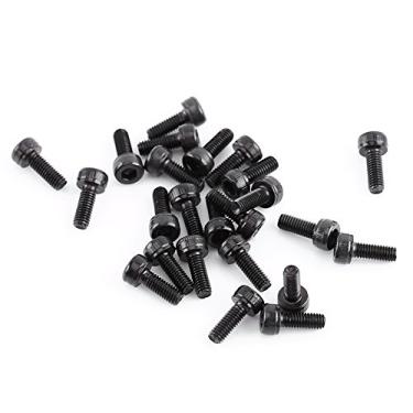 Imagem de Generic Parafusos Sextavados Sortidos de Porcas Fixadores de Liga Forte de Aço para Construção Industrial 250 Peças para Montagem de Navio de Escritório Doméstico (A: Cap cabeça)