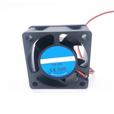 Imagem de 1 peça 4020 40 mm 4 cm Ventilador de refrigeração 40x40x20mm Ventilador de servidor Ventilador de impressora 3D Ventilador de resfriamento (5V, rolamento de fluido 2PIN_NO RGB)