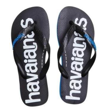 Imagem de Chinelo Masculino Havainas Logomania Preto-Masculino