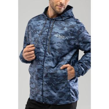 Imagem de Jaqueta Corta Vento Steel Fish Camuflada Proteção UV50 Masculina-Masculino
