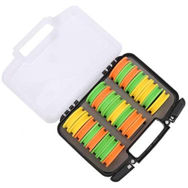 Imagem de KIMISS 24 Carretéis de Armazenamento de Linha de Pesca de Eva e Bobinas de Ferramenta de Placa de Enrolamento, Organizadores de Espuma Multicoloridos para Caixa de Equipamento