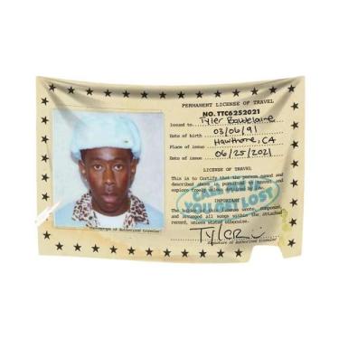 Imagem de Tapeçaria Da Bandeira Americana, Decoração De Parede Estética Do Rappe