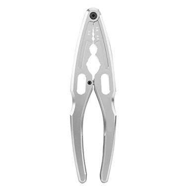 Imagem de Generic Alicate de Braçadeira de Choque RC de Liga de Alumínio Universal para Controle Remoto Manutenção de Carro Ferramenta Leve e Confortável para Entusiastas Cinza 5,91 X 1,57 pol.