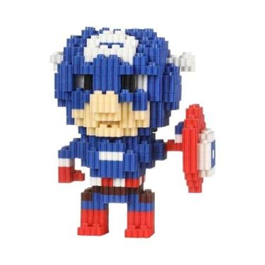 Imagem de Blocos De Montar Para Crianças, Quebra-Cabeça Disney, Bonecos Stitch, 