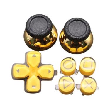Imagem de Kit De Botões Para Controle PS5, Capa Para D-Pad E Thumbstick, Compatí