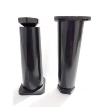 Imagem de Kit 4,6,8, 10 E 12 Pé Armário de Cozinha Branco Reforçado Pezinho Regu