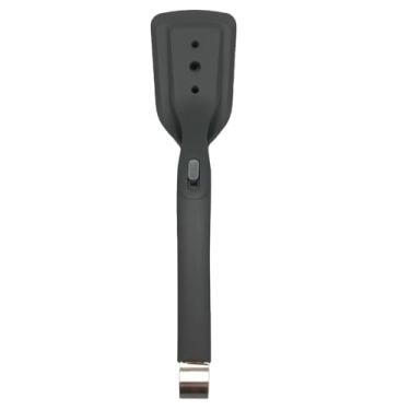 Imagem de Espátulas e Pinças de Silicone 2 em 1 Pinça Multiuso para Churrasco com Travamento Pão Bife Peixe Ferramenta Cozinha Design Ergonômico Grip Forte Cabo Resistente Fácil Lavar Auxiliar Casa Restaurante