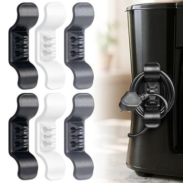 Imagem de Organizador de cabos para eletrodomésticos - Enrolador de cabos de cozinha, envoltório conveniente para misturador, fritadeiras a ar, espremedores, máquinas de café, liquidificador, fritadeiras a ar