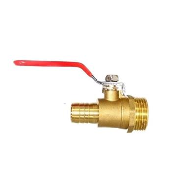 Imagem de POWTAXBJGD 10 peças de válvula esférica 4-12 mm conector de farpa junta de cobre encaixe de tubo 1/8'' 1/2'' 1/10.2 cm 1/10.2 cm adaptador de acoplador de rosca macho (tubo de 6 mm, 200 PCS_1/10.2 cm)