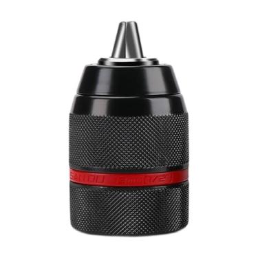 Imagem de Fenteer Adaptador de mandril de furadeira sem chave, mandril de metal para furadeira, peças de reposição, 13mm