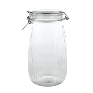 Imagem de HUB.ME - Pote Hermético de Vidro com Capacidade de 1,5 Litro, Cromus.