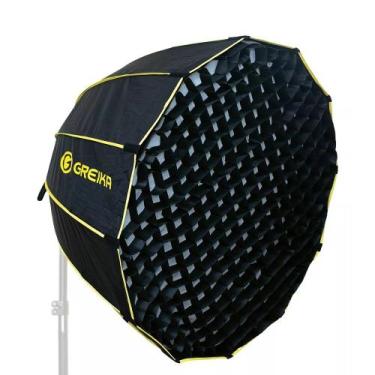 Imagem de Octabox Greika 90cm Bowens + Suporte S2 C/ Grid - GKH-90