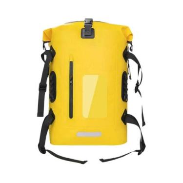 Imagem de Mochila Impermeável Grande De PVC 30L Para Natação, Trekking, Rafting 