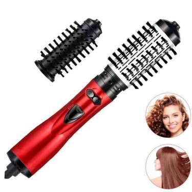 Imagem de Escova Rotativa 2 Em 1 Potente Secador Modela Cabelo Beleza